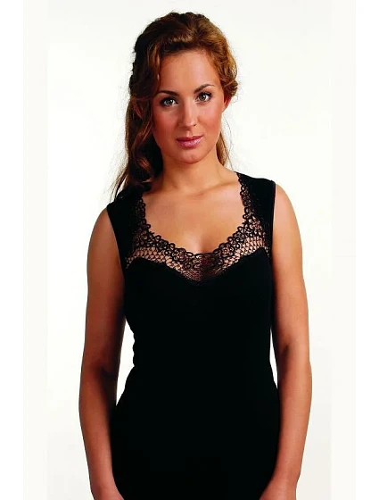 Dámská košilka model 15740457 Plus černá 2XL3XL - Eldar