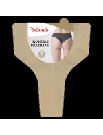 Dámske bezšvové nohavičky INVISIBLE BRAZILIAN - BELLINDA - nude