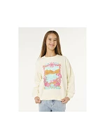 Dívčí mikina RIP CURL Sunshine Squad Crew-Girl, bílá