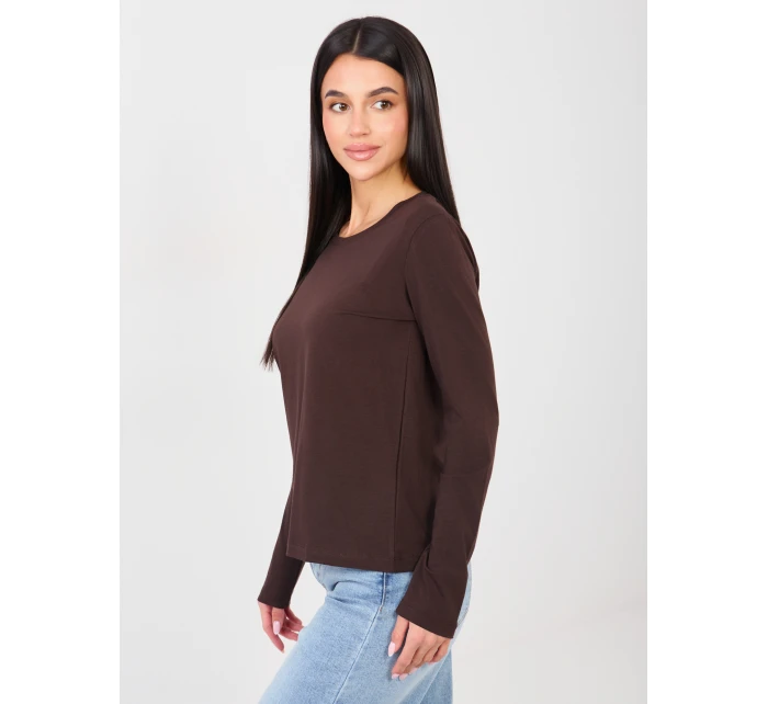 Blúzka RV BZ A1093.77 tmavohnedá