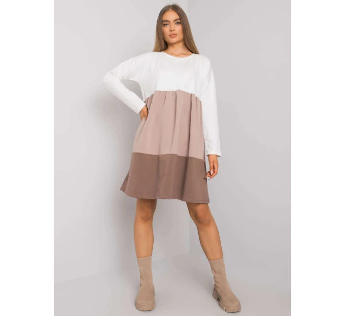 Šaty RV SK 7188.83P hnedá