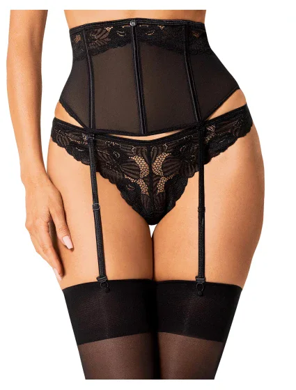 model 18559770 podvazkový pás Serena Love garter belt - Obsessive
