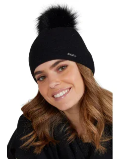 Dámská čepice model 19503030 černá - Kamea