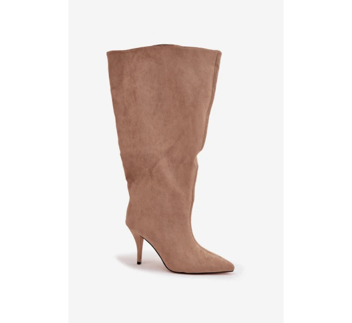 Topánky na podpätku model 219854 Krok vo veľkom štýle