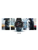 VELTORI VT110-1 Smartwatch Čierny silikónový remienok VELTORI VT110-1 Smartwatch Čierny silikónový remienok