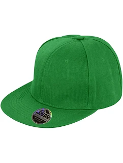RC 6 panelová kšiltovka s plochým kšiltem 28. emerald green model 22424747 - Result Headwear