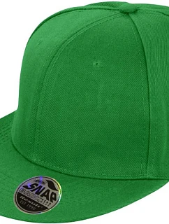 Result Headwear RC 083X 6-panelová čiapka s plochým šiltom 28.083X smaragdovo zelená