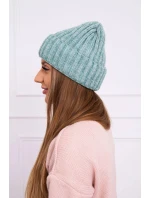 Magda K293 tmavá mätová čiapka s okrajom Magda K293 tmavá mätová čiapka s okrajom