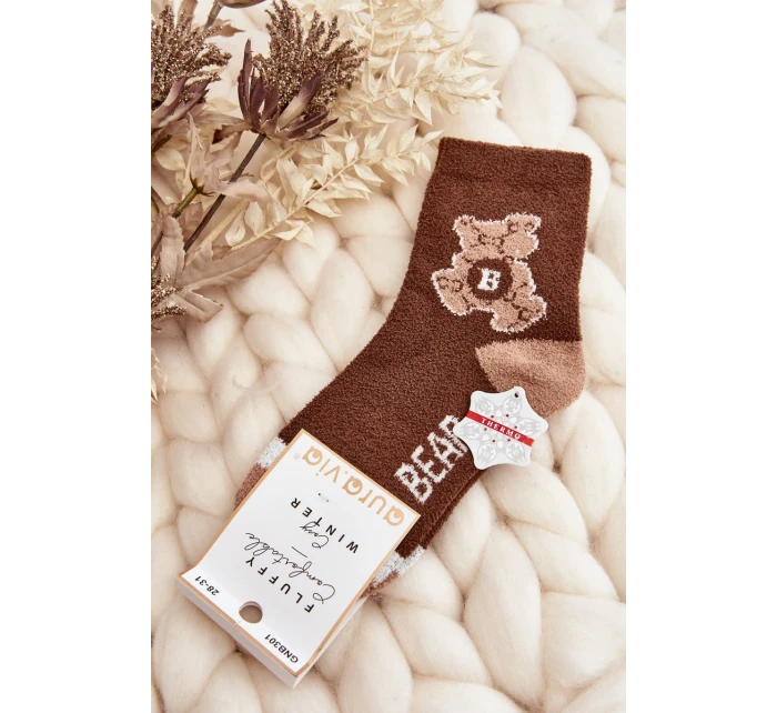 Teplé Ponožky S Hnědé model 21643896 - Aura.via