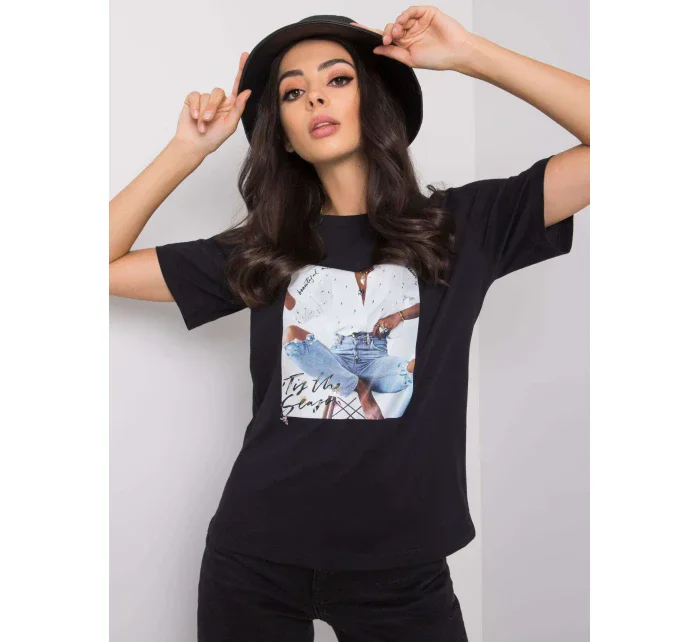 Tričko PM TS SS21TX66.78P čierna Tričko PM TS SS21TX66.78P čierna