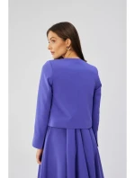 model 19647523 Blejzr s otevřenou přední částí fialový - STYLOVE