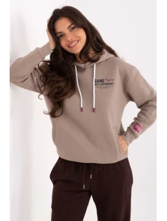 Mikina s kapucňou model 218213 Podúroveň