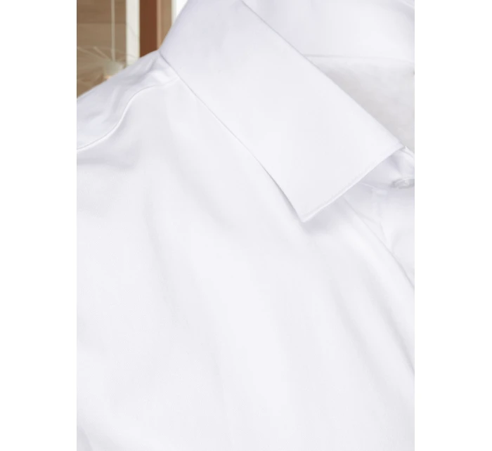 Pánská hladká bílá košile FIT Dstreet model 21972066 - FashionStreet