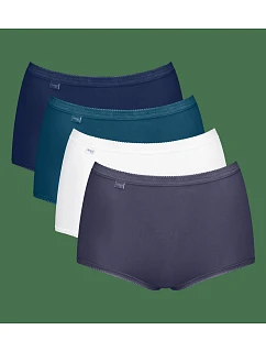 sloggi Basic+ Maxi C4P – biela / modrá – SLOGGI biela / modrá – SLOGGI