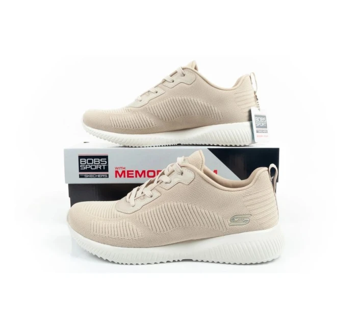 Dámska športová obuv Skechers Bobs Squad-Tough Talk W 32504/NAT