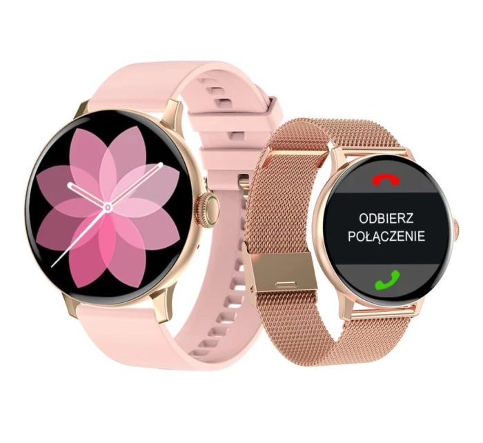 Dámské chytré hodinky Pink Gold model 21804667 - Giewont Dámské chytré hodinky Pink Gold model 21804667 - Giewont
