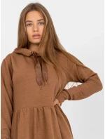 Šaty D10027C30287A6 hnedé
