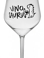 VÍNOSAURUS - číry nerozbitný pohár na víno 470 ml