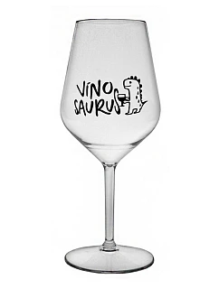 VÍNOSAURUS - číry nerozbitný pohár na víno 470 ml