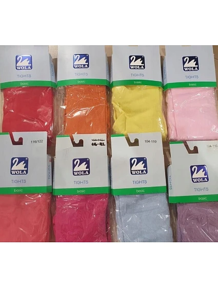 Detské hladké pančucháče 0–2 roky s elastanom ROSE – Wola Detské hladké pančucháče 0–2 roky s elastanom ROSE – Wola