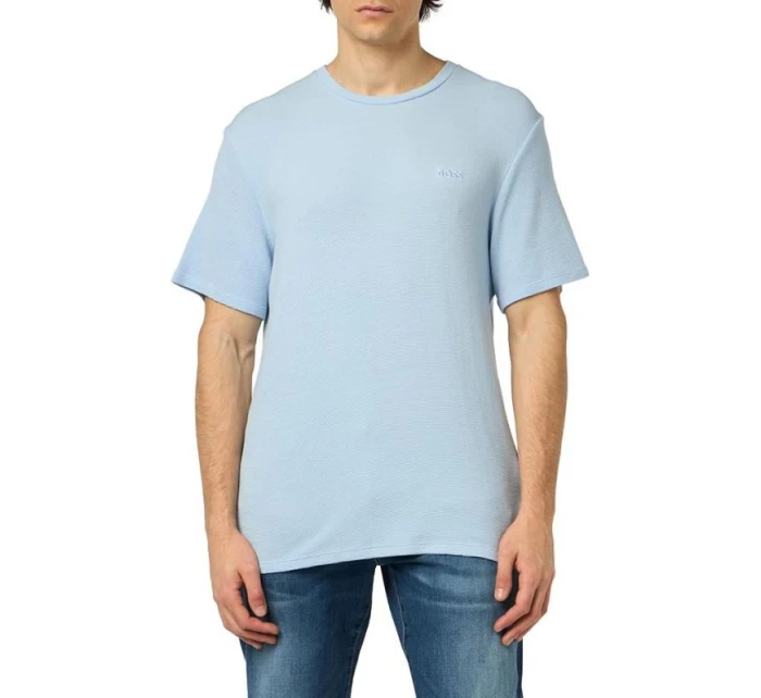 Tričko Boss Rib Azzurro M 50509328-450 pánske