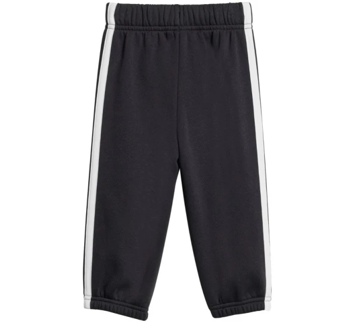 Adidas Essentials Joggers 3 Stripes Fleece Hoodie Black JD6484