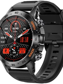 Černý silikonový řemínek model 21805551 - VELTORI