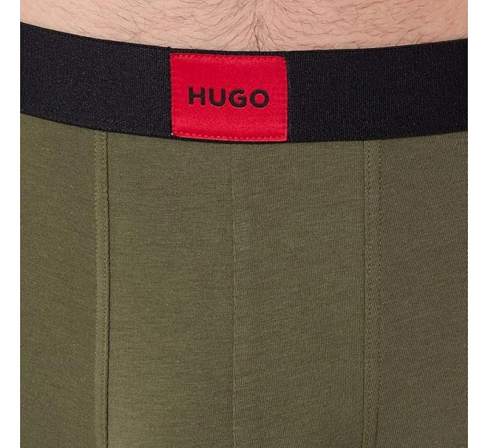 Pánske bavlnené boxerky Hugo Trunk 3 Pak vo fitted strihu
