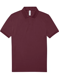B&C My Polo 180 Piqué polo 01.U424 bordová