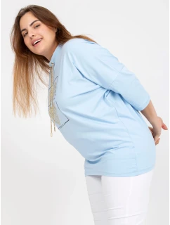 Halenka RV BZ model 17428173 světle modrá - FPrice