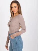 Halenka RV BZ model 17087394 tmavě lila - FPrice Halenka RV BZ model 17087394 tmavě lila - FPrice