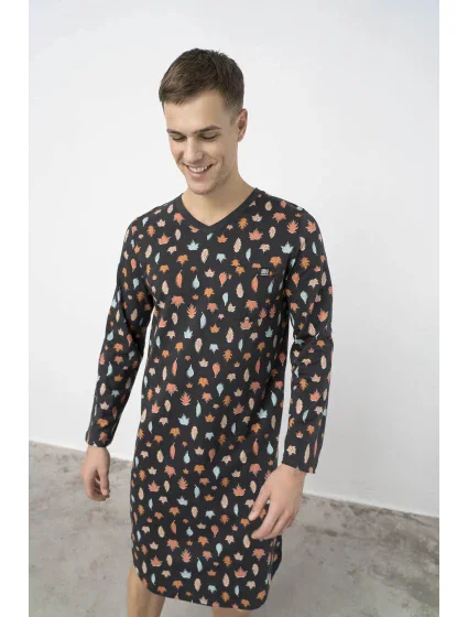 Pohodlná pánská noční košile model 18257752 - Vamp