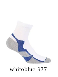 Pánske členkové ponožky Wola W 94.1N4 Ag +