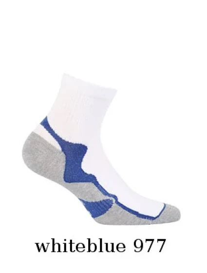 Pánske členkové ponožky Wola W 94.1N4 Ag +