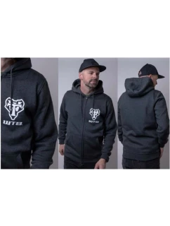 WTB mikina na zips s kapucňou námornícka modrá M