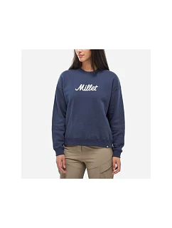 Dámska mikina MILLET Chamonix Sweat Crneck W, modrá