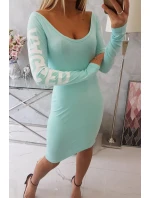 model 18742407 mátové šaty - K-Fashion model 18742407 mátové šaty - K-Fashion