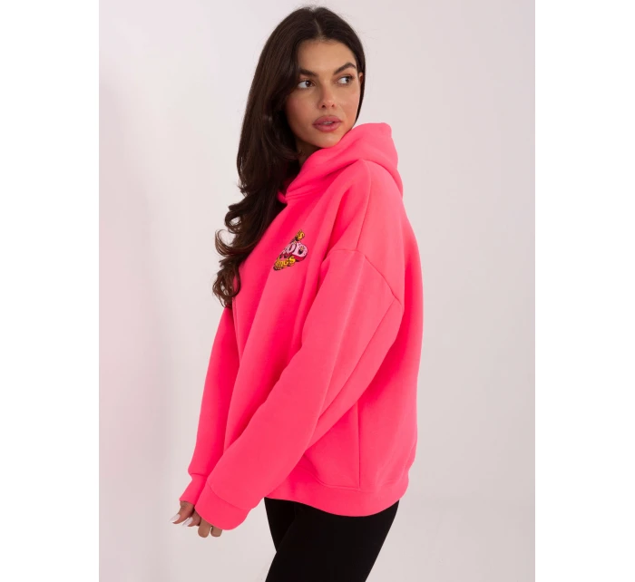 Mikina MJ BL H2503.70 fluo pink