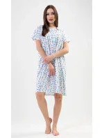 Dámska nočná košeľa s krátkym rukávom Monika