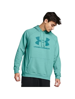 Pánská mikina Rival Fleece Logo námořnická modrá,  M model 22306506 - Under Armour
