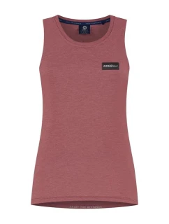 Rogelli dámske tričko bez rukávov d/b DISTANCE bordová 2XL