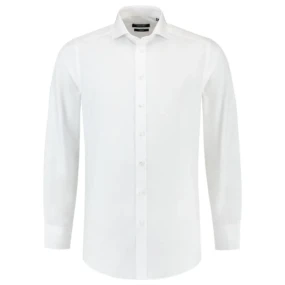 Malfini Fitted Stretch Shirt M MLI-T23T0 white pánske