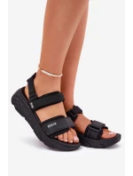Sportovní Sandály Dámské Na Platformě Big Star model 21693778 Černé - Big Star Shoes