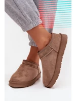 Dámské sněhule s podšívkou tmavě šedé model 21747643 - Boto Dámské sněhule s podšívkou tmavě šedé model 21747643 - Boto