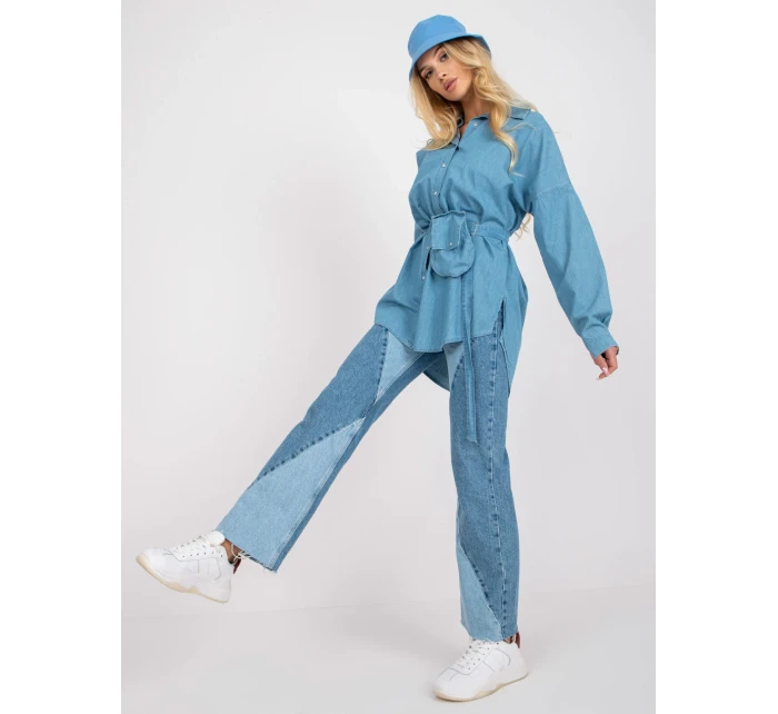 RO KS GMK 2303 košele.44 modrá