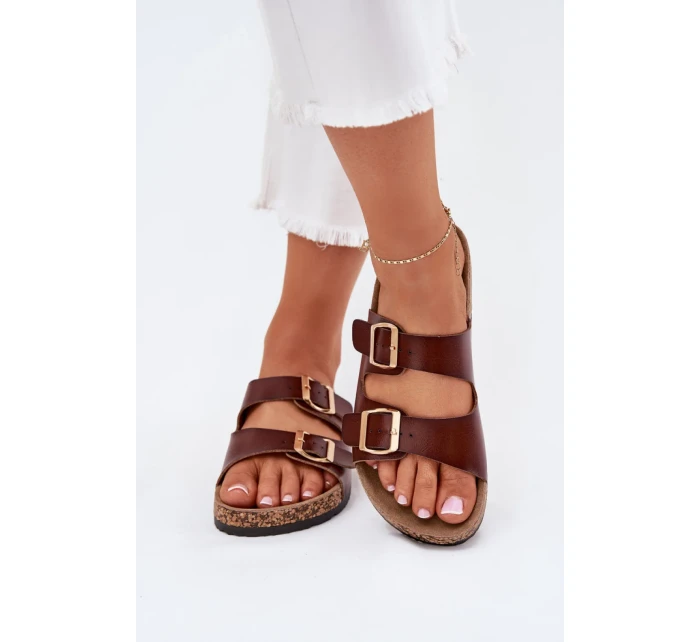 Papuče model 214360 Krok vo veľkom štýle