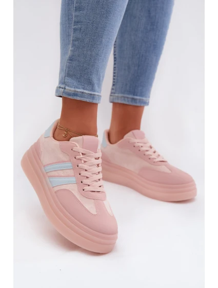 Športová obuv na platforme model 224407 Step in style