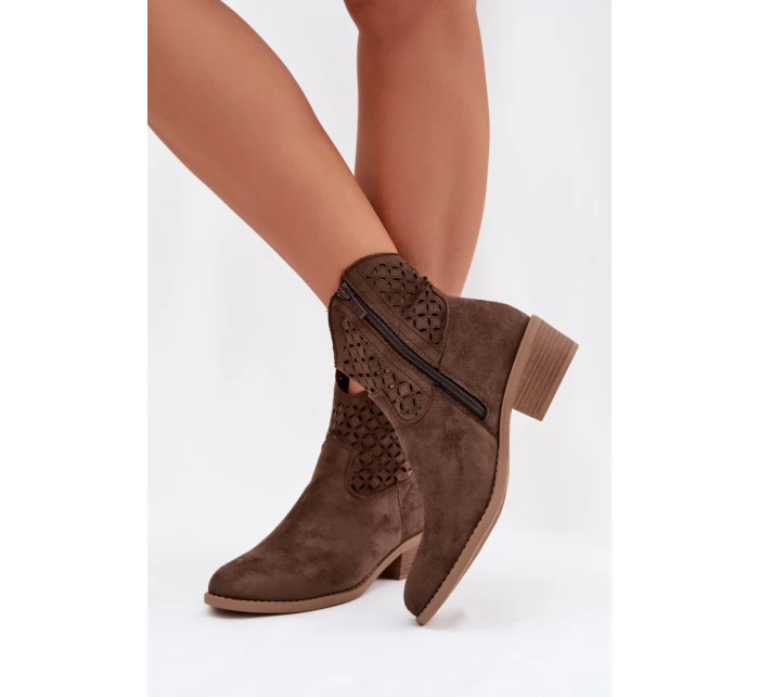 Topánky na podpätku model 224707 Step in style