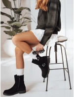 Dámske čierne topánky FashionStreet ZY1218