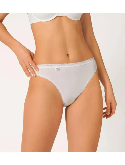 Dámské kalhotky Sloggi Basic+ Tai 2P bílé Dámské kalhotky Sloggi Basic+ Tai 2P bílé